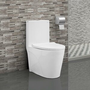 St. Tropezu00ae Dual Flush Elongated One-Piece Toilet