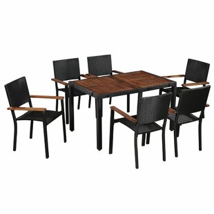 Barahona 6 Seater Dining Set By Sol 72 Outdoor