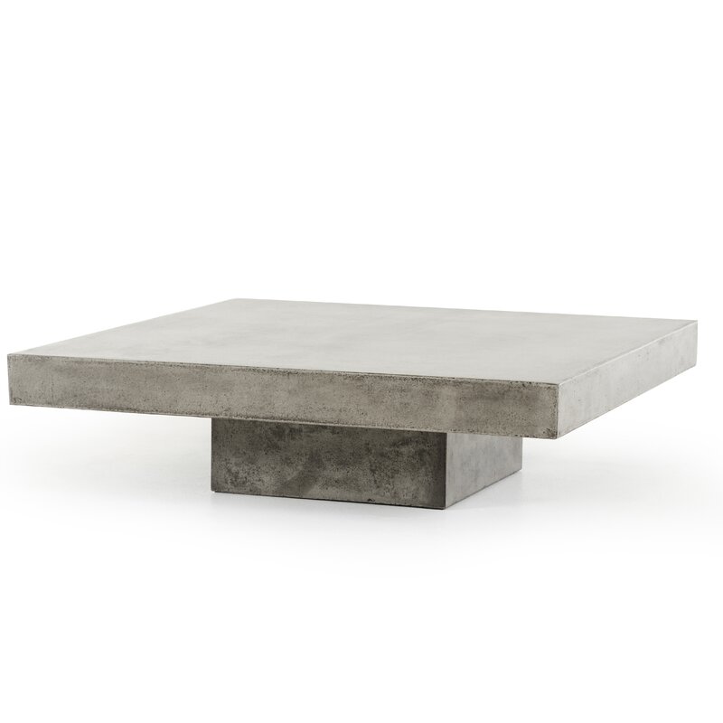 lipscomb pedestal coffee table