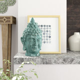 Santibanez Modern Ceramic Buddha Bust