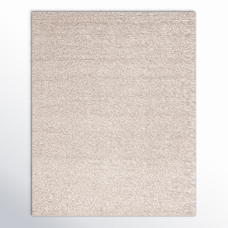 Elle Handmade Beige Rug Rug Size: Rectangle 8' x 10'