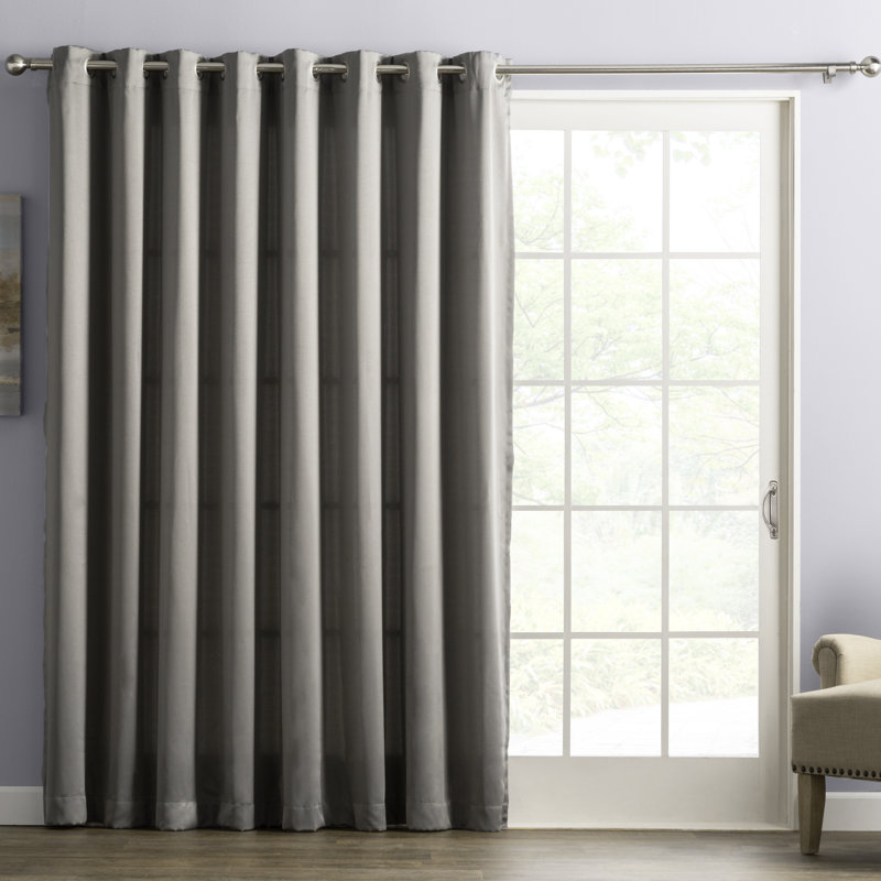 Wayfair Basics Solid Room Darkening Grommet Single Curtain Panel Reviews Wayfair