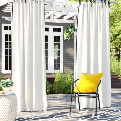 Velcro Tab Outdoor Curtains Wayfair