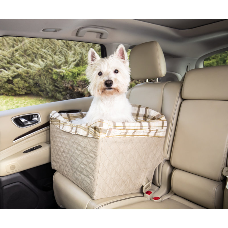 Petsafe Happy Ride Quilted Dog Safety Seat 30 Lb Tan Reviews Wayfair