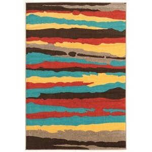 Thorton Turquoise Area Rug