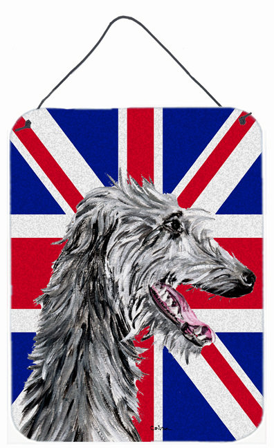 Caroline S Treasures Scottish Deerhound With English Union Jack