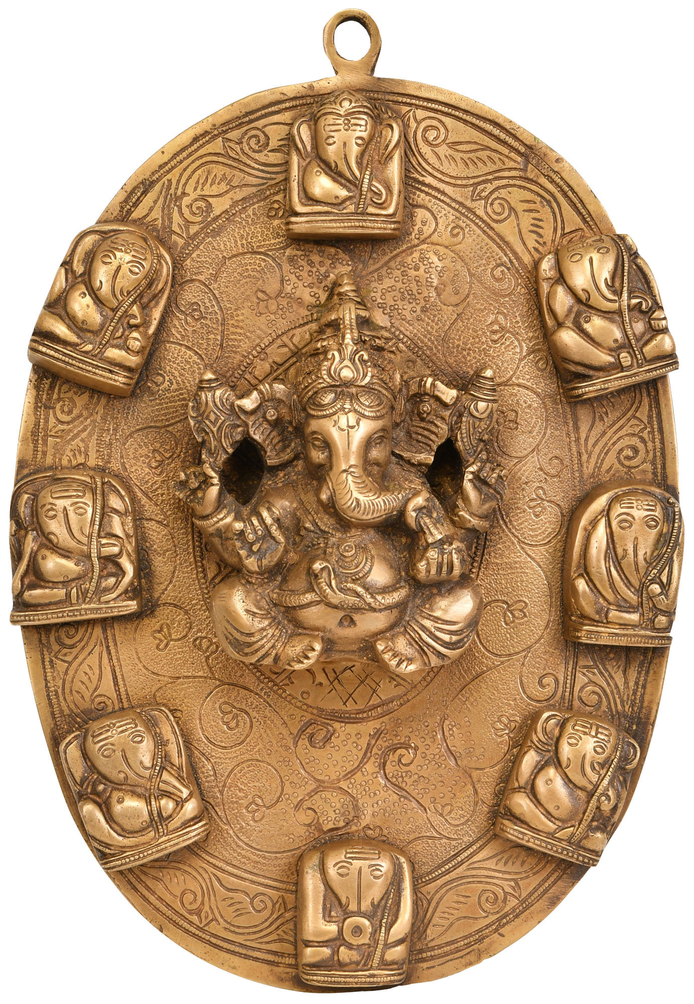Exotic India Lord Ganesha Wall Hanging Plate Wayfair