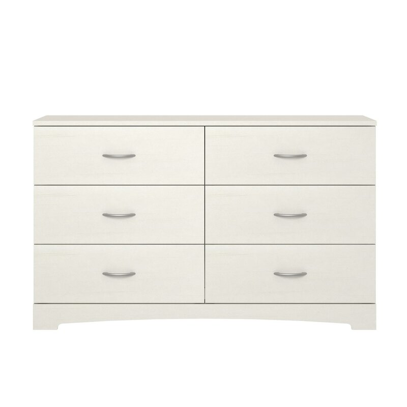 Andover Mills Poulson 6 Drawer Double Dresser Reviews Wayfair