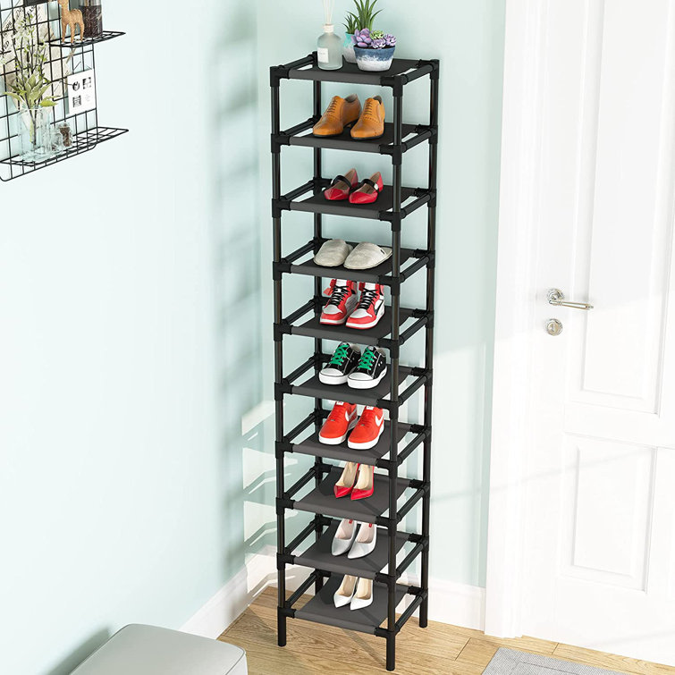 vertical boot rack