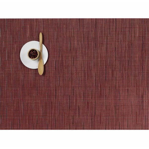 13" L x 19" W 100% Polyester Windsor Placemat in Taupe Brown 