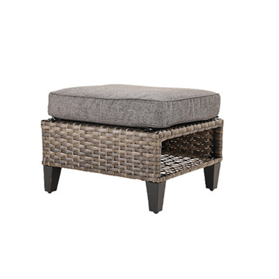 Ake Ottoman with Cushion