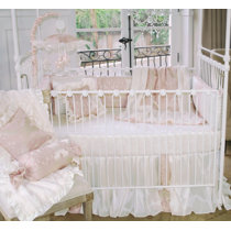 cream crib bedding set