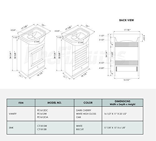 Petite Bathroom Vanity fine fixtures petite 16" single bathroom vanity set & reviews Petite Bathroom Vanity fine fixtures petite 16" single bathroom vanity set & reviews