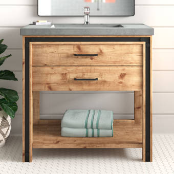 Foundstone Nicholas 36 Single Bathroom Vanity Set Reviews Wayfair Single Bathroom Vanity Set