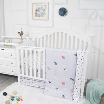 dog print crib sheets