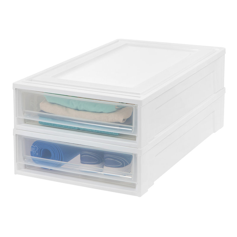Iris Plastic Underbed Storage Wayfair