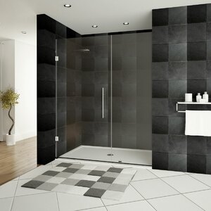 Ultra-E 48'' x 72'' Hinged Shower Doors with Side Panel
