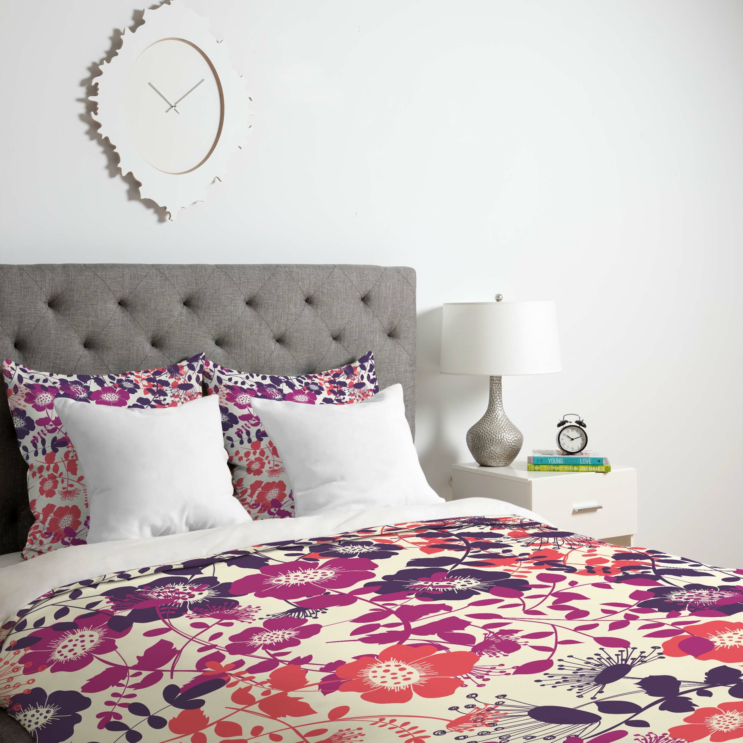 East Urban Home Provencal Lavender Duvet Cover Wayfair