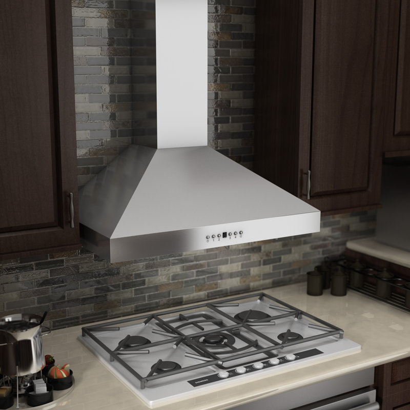 Zline Kitchen And Bath 30 400 Cfm Convertible Wall Mount Range