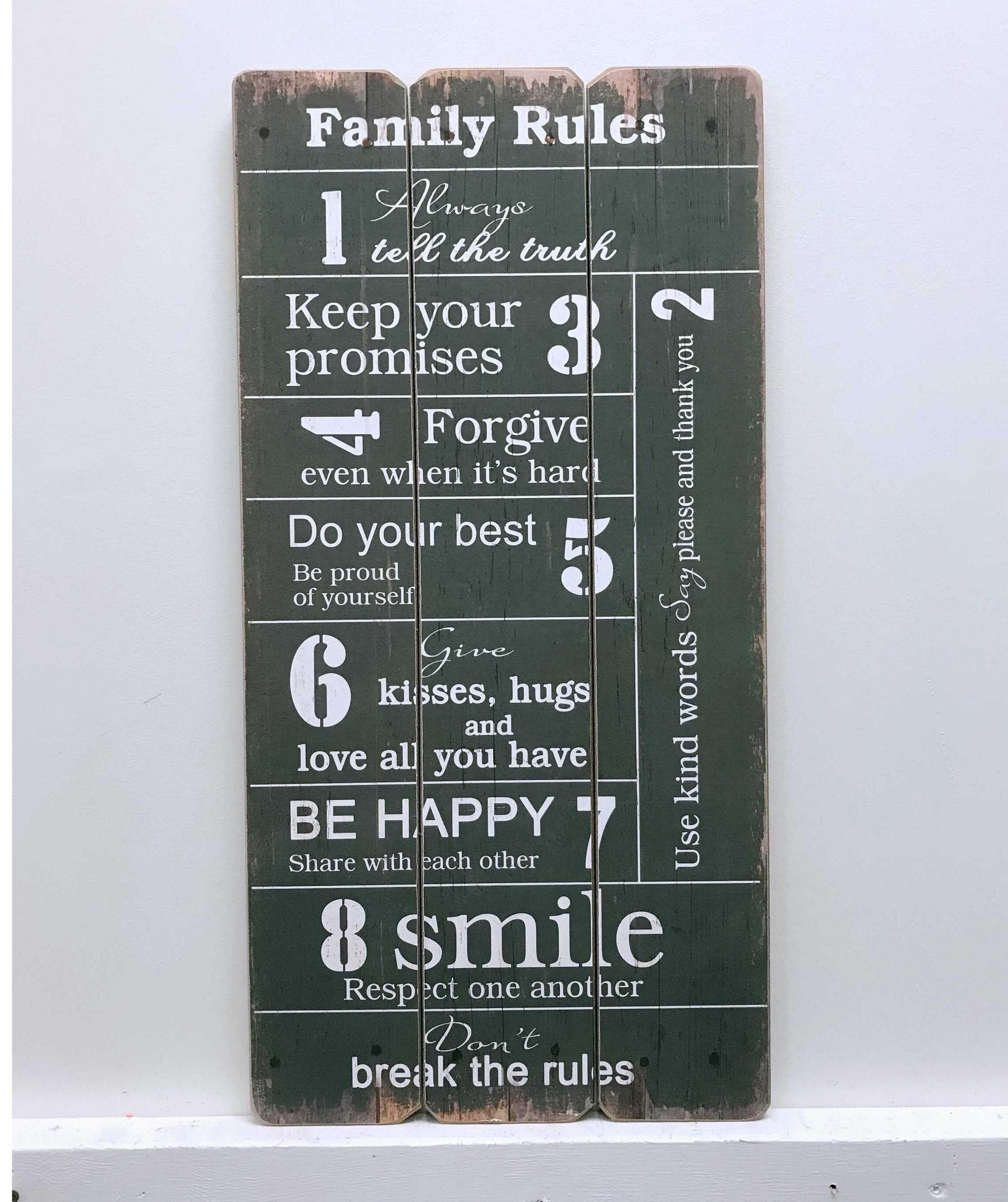 East Of India Baby Child Children Wooden Sign Plaque Cute Gift Shabby Chic