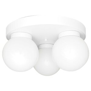 3-Light Flush Mount