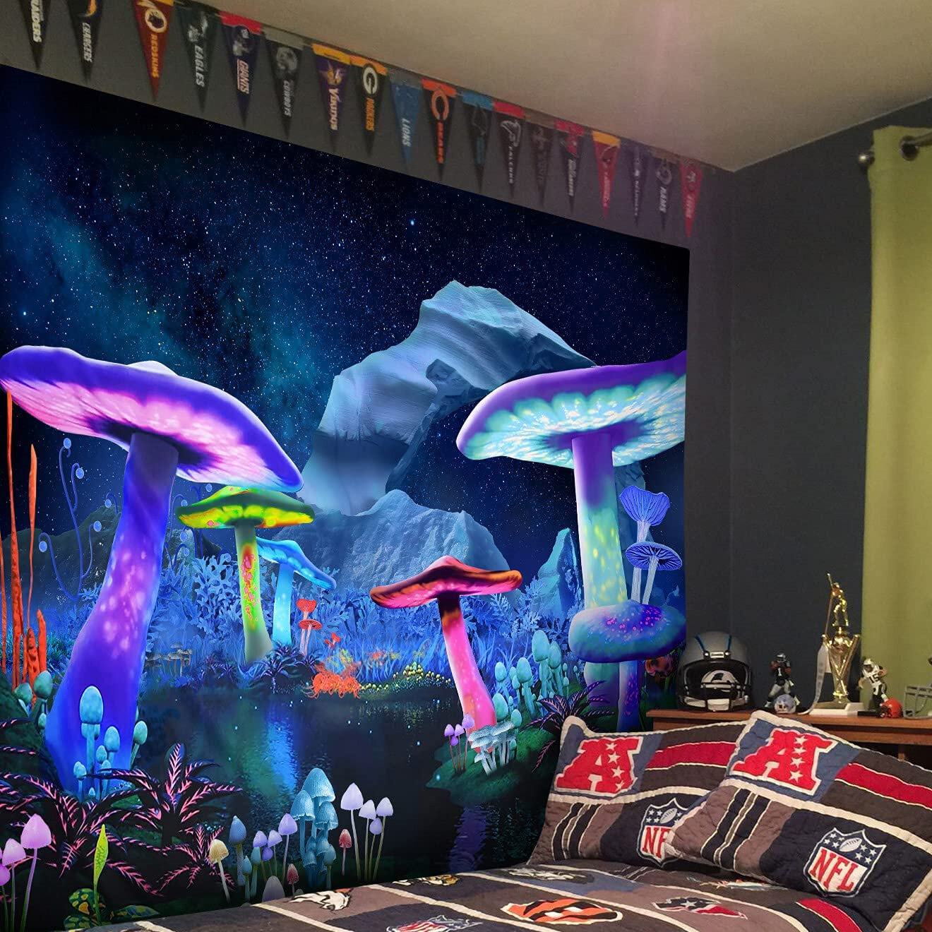Death Children Wall Hanging Tapestry Psychedelic Bedroom Home Decoration 