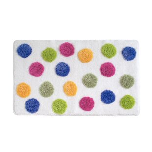 Green Polka Dot Bath Rugs Mats You Ll Love In 2020 Wayfair