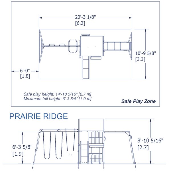 Backyard Discovery Prairie Ridge All Cedar Swing Set Reviews Wayfair