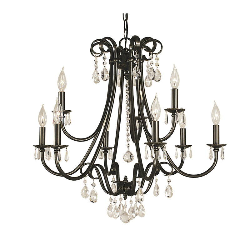 Astoria Grand Liebestraum 9 Light Candle Style Classic Traditional Chandelier Wayfair