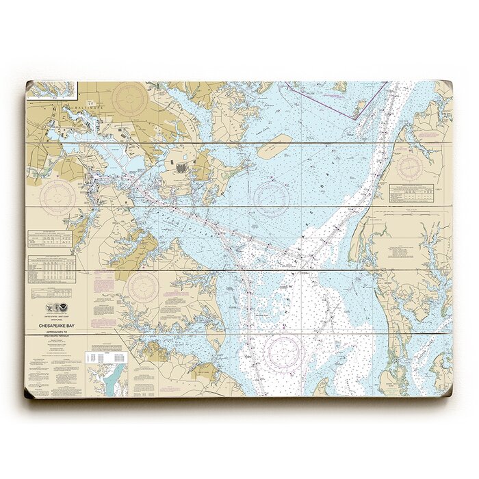 Chesapeake Bay Nautical Chart