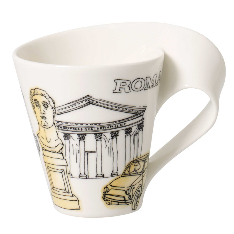 Villeroy Boch New Wave 11 75 Oz Caffe Rome Gift Boxed Mug Wayfair