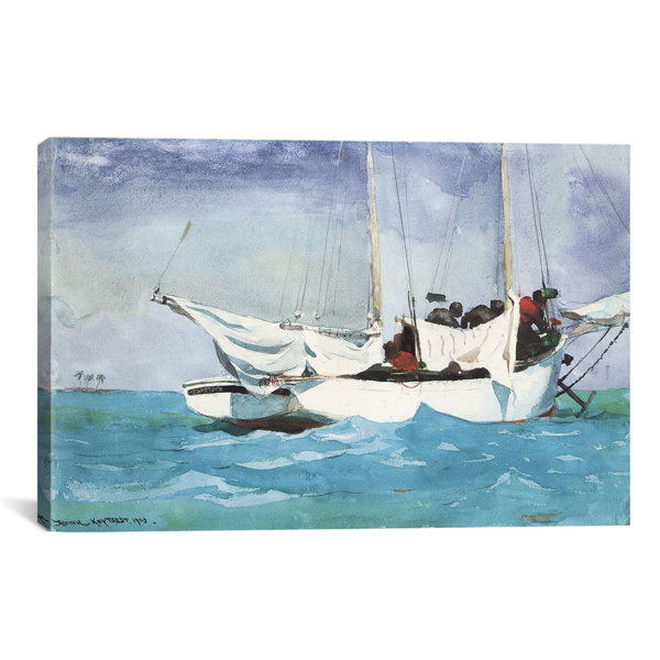 Vault W Artwork Key West Hauling Anchor 1903 By Winslow Homer