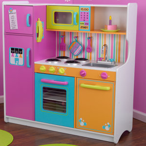 Pink Play Kitchen Set play kitchen sets & accessories | wayfair Pink Play Kitchen Set play kitchen sets & accessories | wayfair