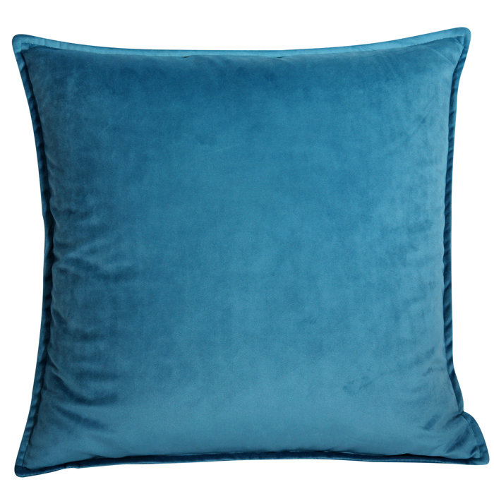 Ebern Designs Velvet Cushion Pillow Cover Nature Natural Home