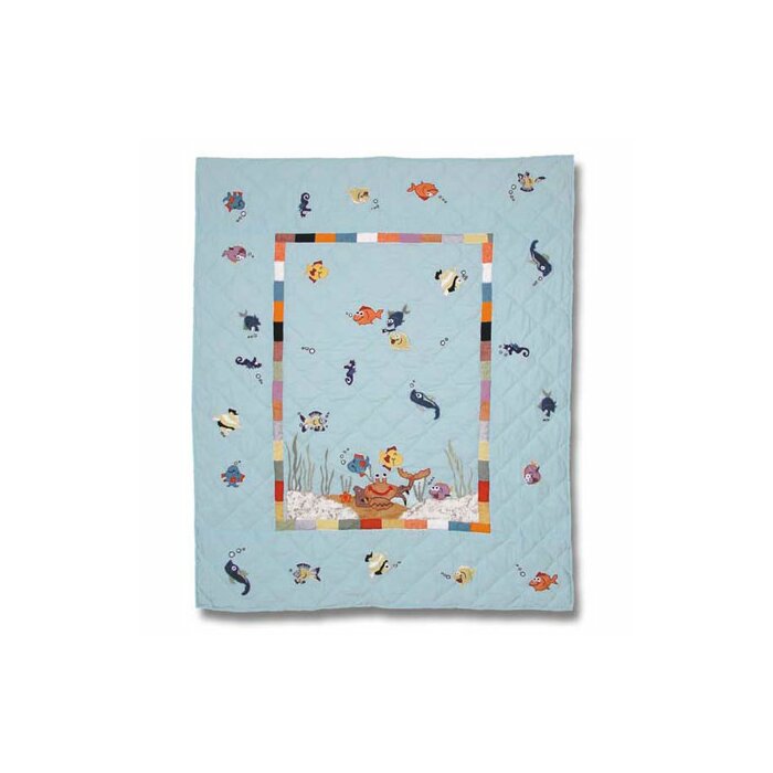 Patch Magic Kids Aquarium Crib Quilt Wayfair