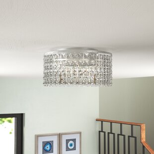 harmon 3 light flush mount