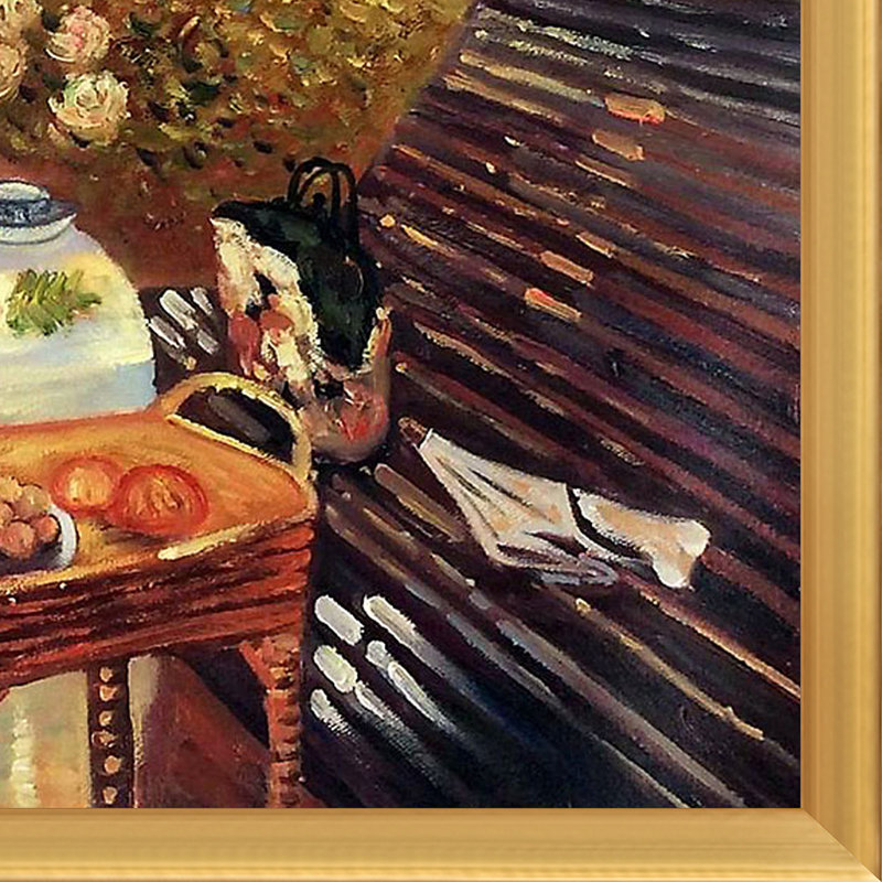 Astoria Grand The Luncheon By Claude Monet Picture Frame Oil