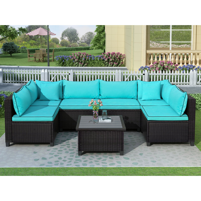 wayfair merton 7 piece sectional