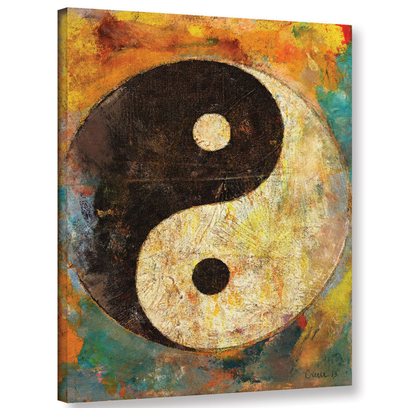 World Menagerie Yin Yang Painting Print On Wrapped Canvas
