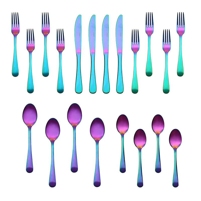 Lorena Spellbound 20 Piece Flatware Set Service For 4 Reviews Wayfair