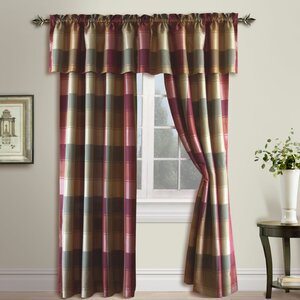 Dempsey Rod Pocket Single Curtain Panel