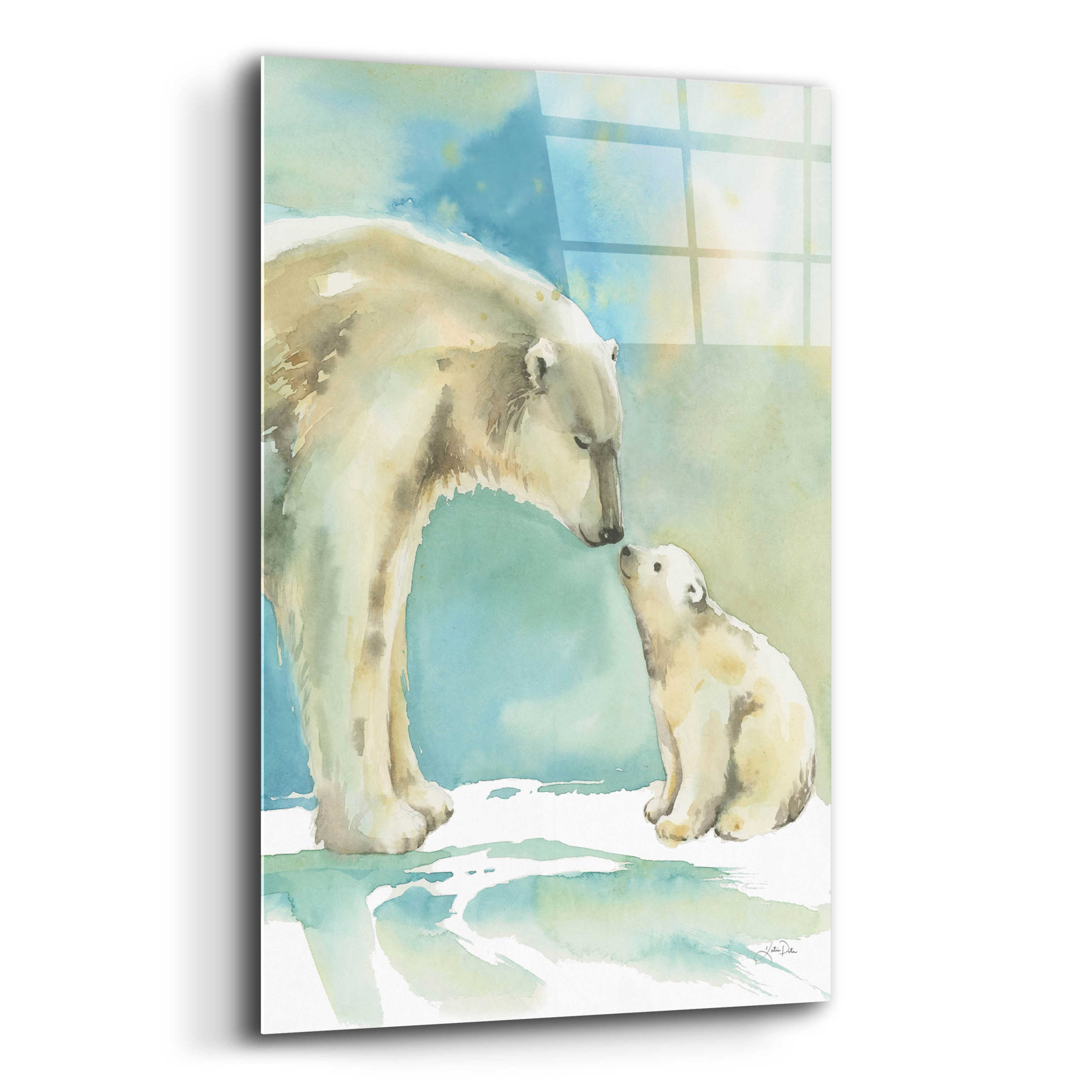 Redwood Rover Epic Art 'Polar Bear Love' By Katrina Pete, Acryli Polar ...