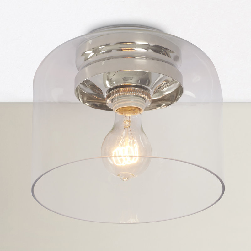 Gracie Oaks Nolan 1 Light 9 Flush Mount Reviews Wayfair