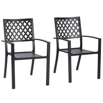 steel bistro chairs