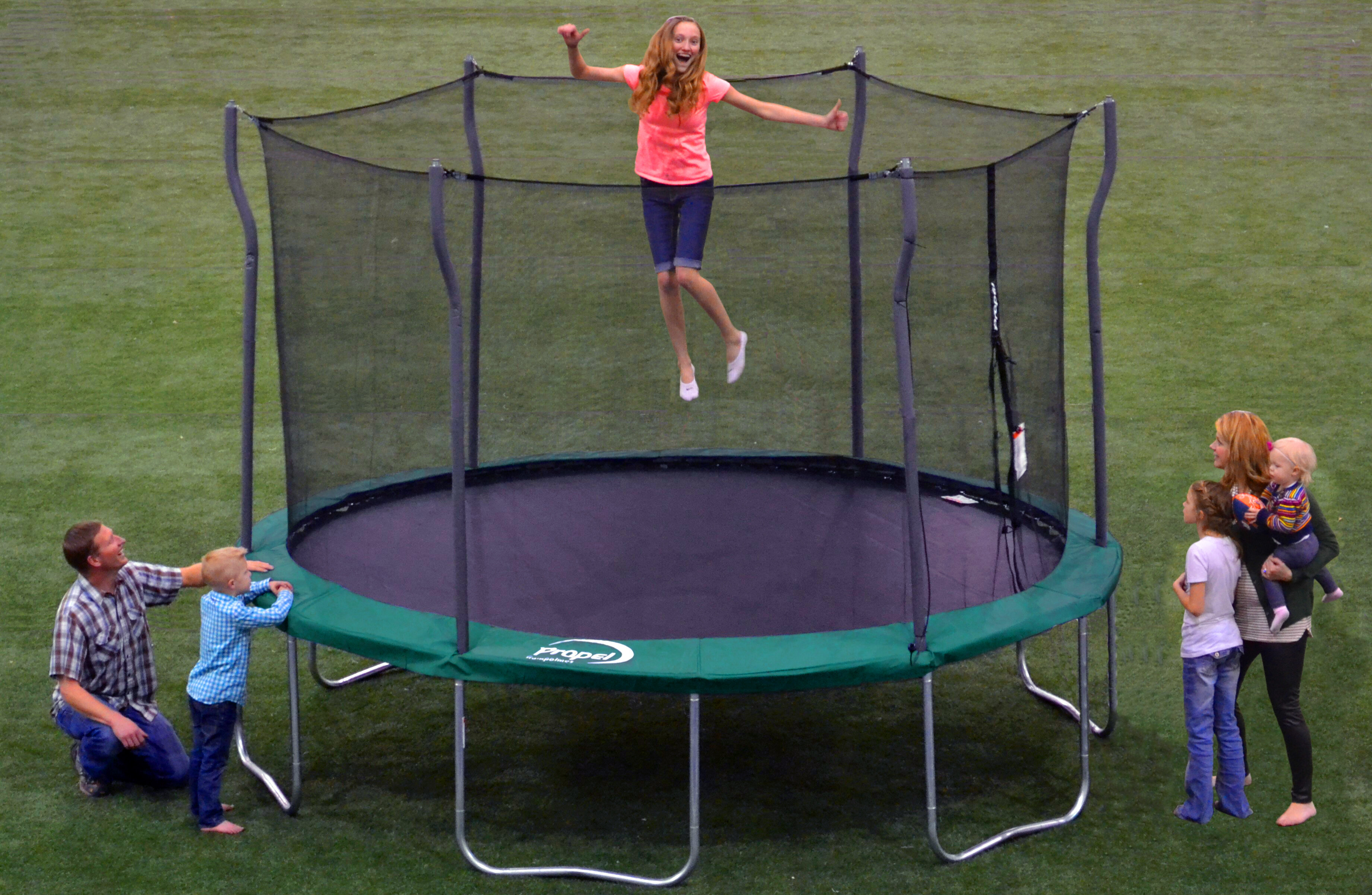 What Size Trampoline Springs on a 12' Propel Trampoline 