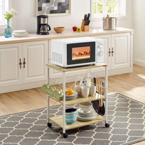 Coffee Cart Bar Microwave | Wayfair