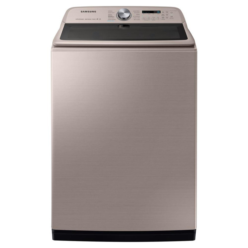 Samsung 5 4 Cu Ft Top Load Energy Star Washer With Super Speed Reviews Wayfair