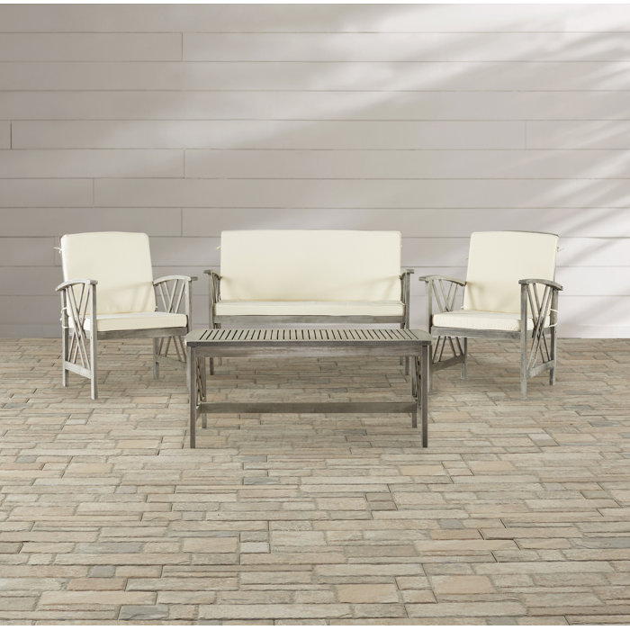 Medora 4 Piece Sofa Seating Group With Cushions Reviews Joss