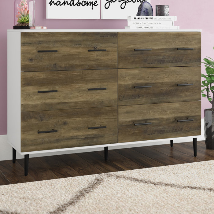 Langley Street Marc Reclaimed 6 Drawer Double Dresser Reviews Langley Street Marc Reclaimed 6 Drawer Double Dresser Reviews Wayfair
