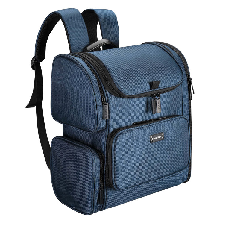 organized barber backpack